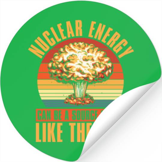 Physics Physicist Funny Nuclear Physics Stickers