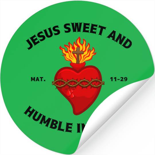 Sacred Heart of Jesus Stickers