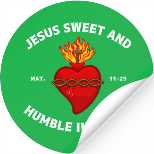 Sacred Heart of Jesus Christ Stickers