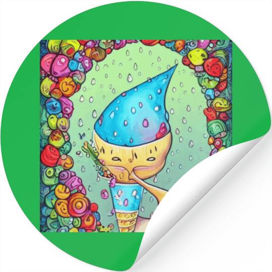 ice cream Stickers