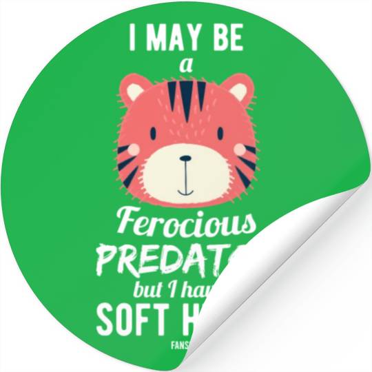 Wild Tiger Kids Baby Stickers