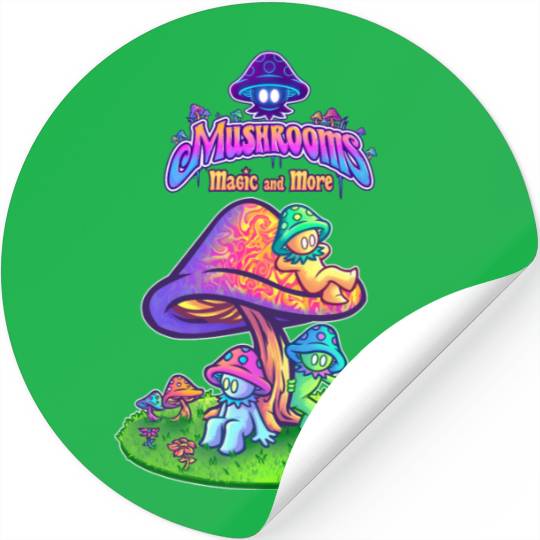 Mushrooms, Magic, & More | Promo Stickers
