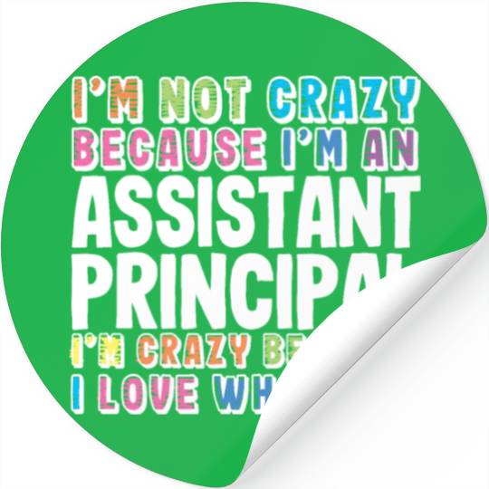 Assistant Principal Stickers