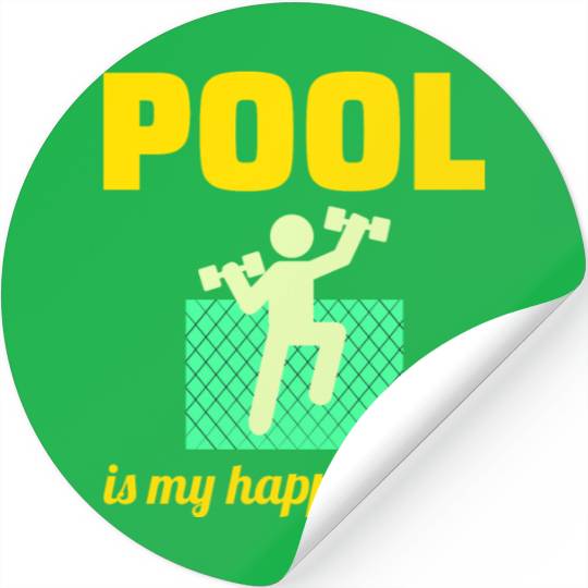 Water Aerobics Aquatic fitness Aqua Exercise Pool Stickers
