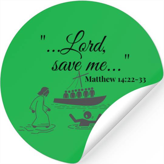 Lord ,save me | Jesus saves me | Stickers