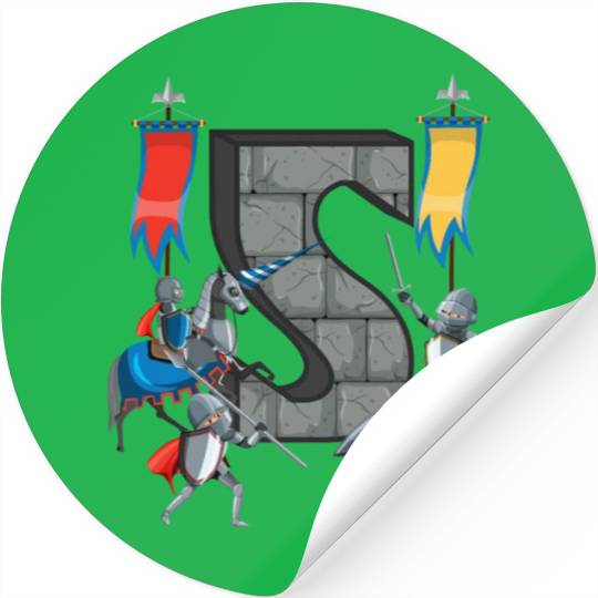 Medieval Knights Middle Ages History Castle 5th Stickers
