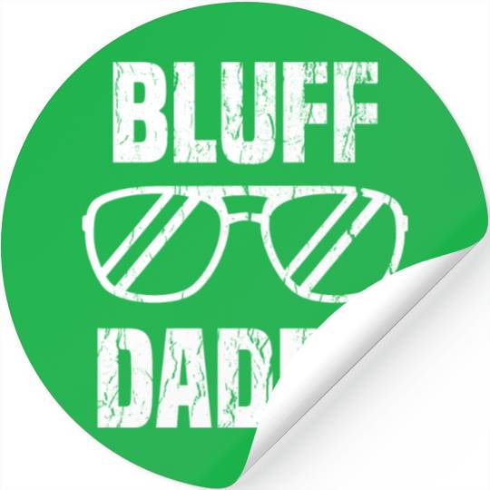 Bluff Daddy Playing Card Stickers Aviation Design
