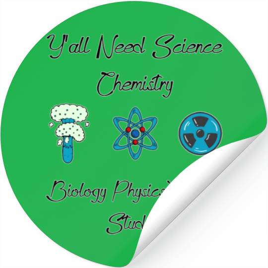 y all need science chemistry Stickers
