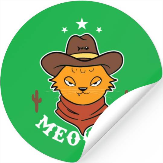 Meowdy Stickers