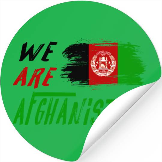 We are Afghanistan Stickers