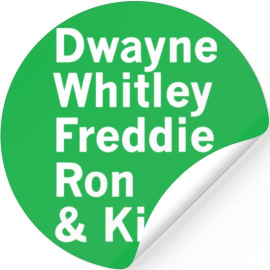 A Different World Crew Essential Stickers