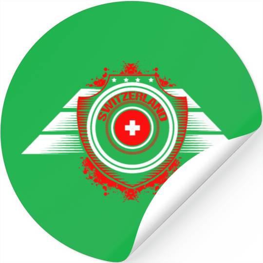 Switzerland Neutrality Proud Stickers