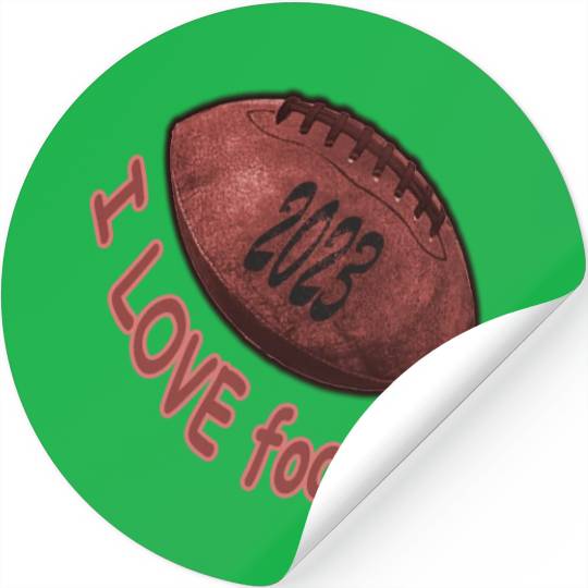 i love football Stickers