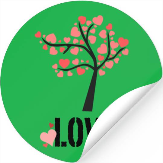Valentine's Love Tree! Stickers