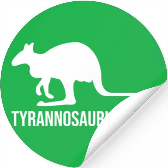 Funny Kangaroo Tyrannosaurus Deer Stickers