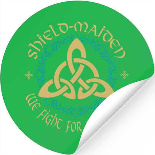 Shield-Maiden Celtic Knot Vikings Viking Stickers