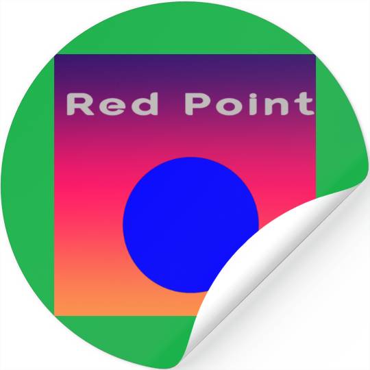 Red point Stickers
