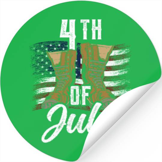 Happy 4Th Of July America American USA US Stickers