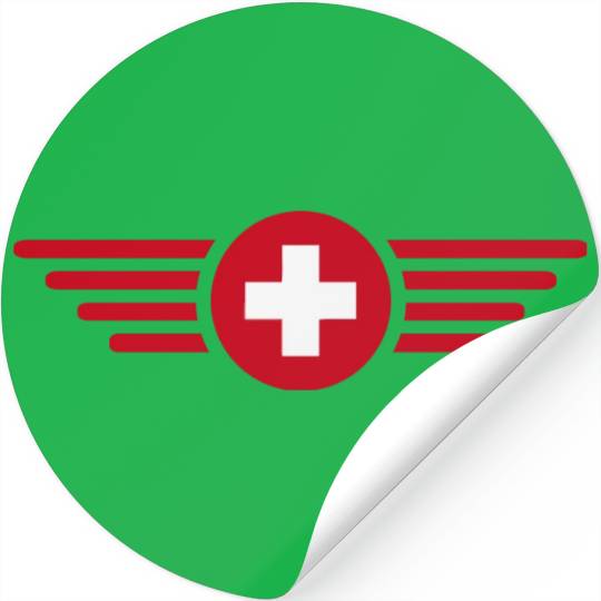 Switzerland flag Stickers