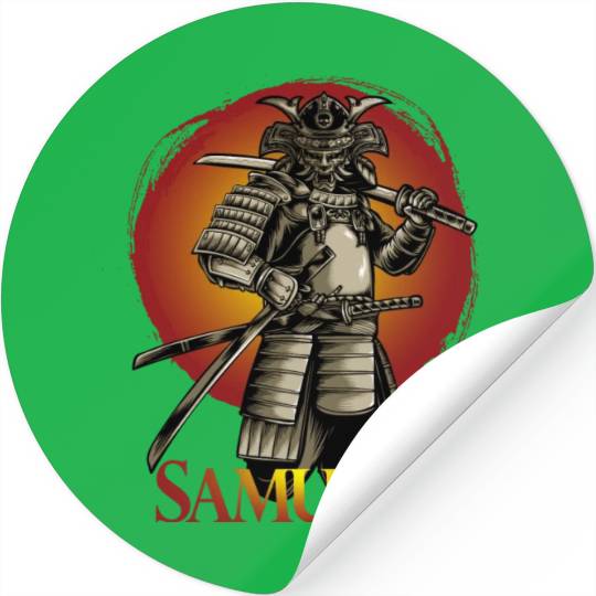 SAMURAI 4500x5400 Stickers