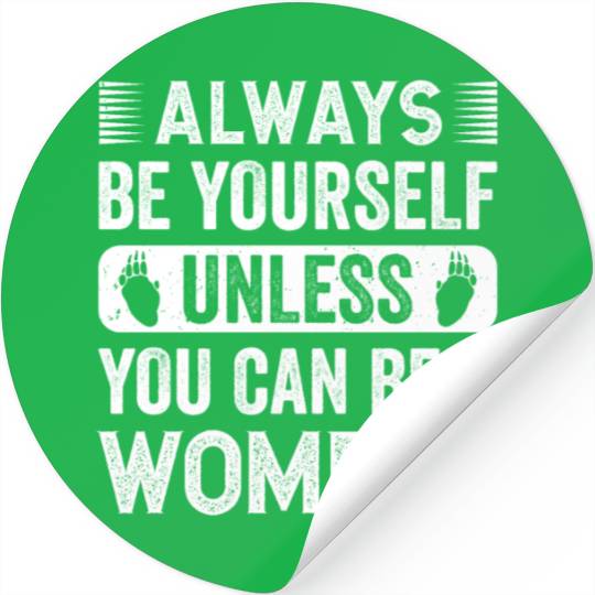 Native Australian Animal Lovers Cute Wombat Stickers