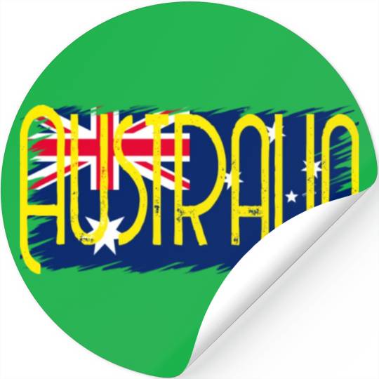Australia two Stickers