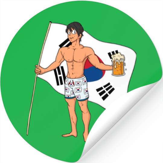 South Korean Hot Boy Stickers