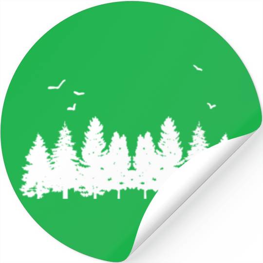 Wilderness nature forest Stickers