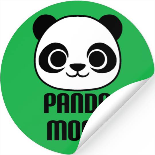 Panda Mood : Cute Panda Illustration Stickers