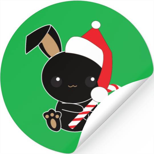 cute pretty bunny Stickers