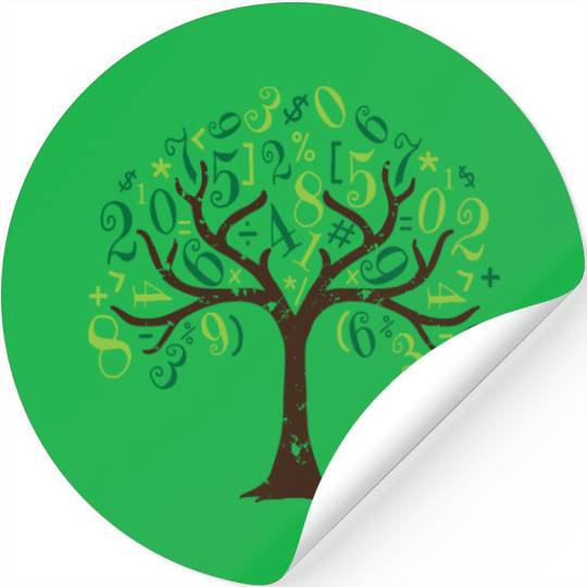 Math Tree Math Tree Mathematics Stickers