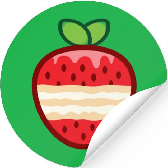 strawberry shortcake funny Stickers
