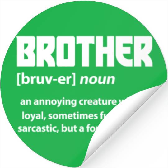Brother Definition Stickers