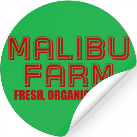 Malibu Farm Miami Beach fresh organic local Stickers