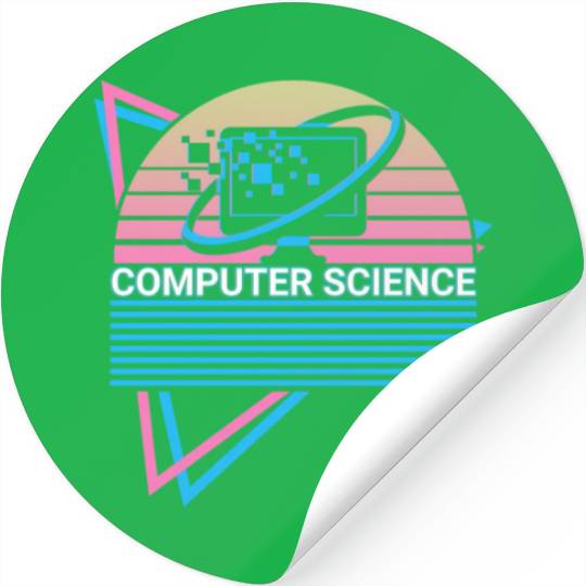 Computer Science Retro Stickers