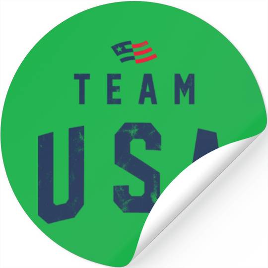 TEAM USA USED LOOK Stickers