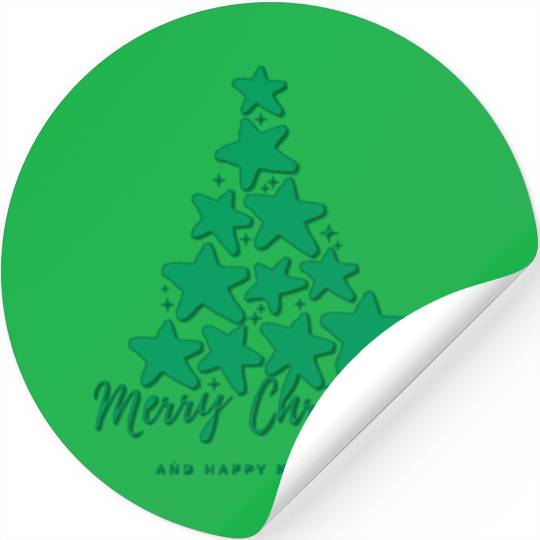Tree Christmas Stickers