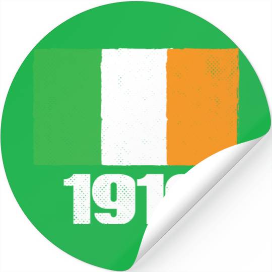 1916 Ireland Flag Irish Rebellion Easter Rising Stickers