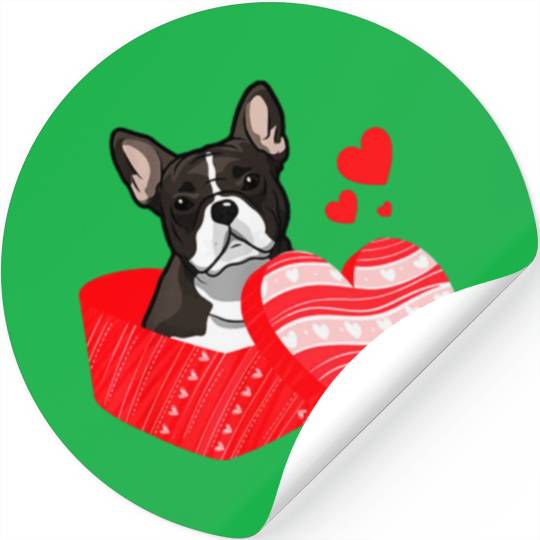 I Love My Dog Stickers