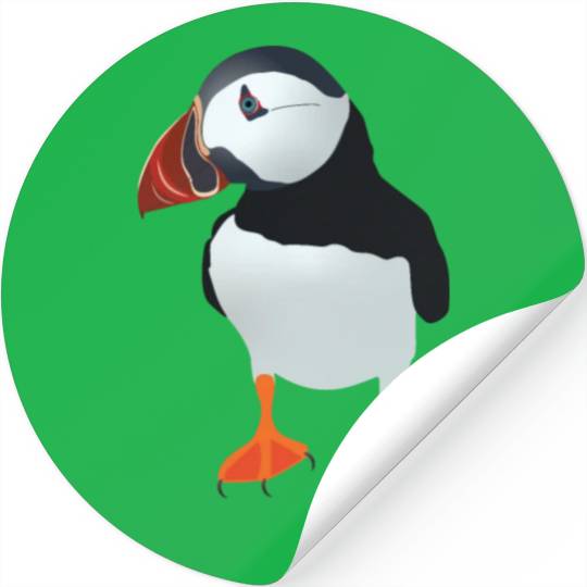 Puffin Stickers, Puffin, Puffin Lover,