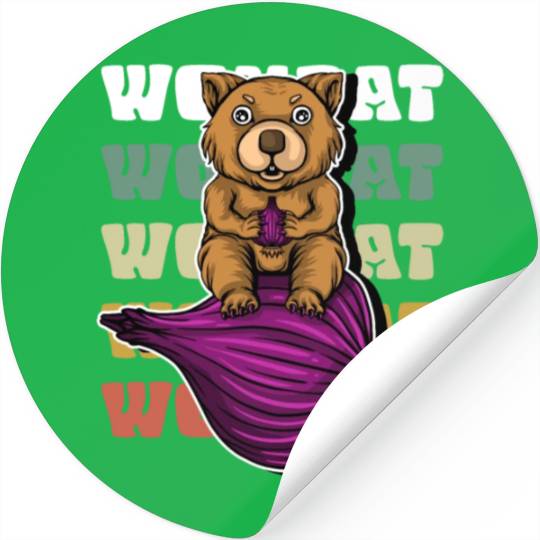 Wombat Onion - Wombat Onion Stickers