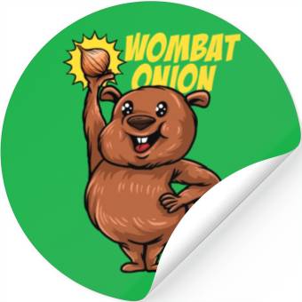 Wombat Onion - Wombat Onion Stickers