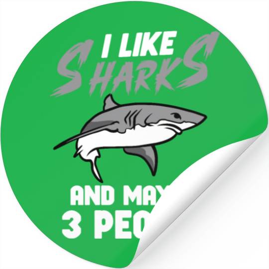 Shark Ocean Predator Sea Creature Stickers