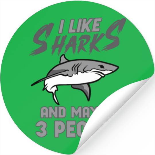 Shark Ocean Predator Sea Creature Stickers