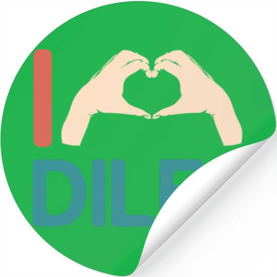 I Love Dilfs Vintage Funny Gift for Incredibly Stickers