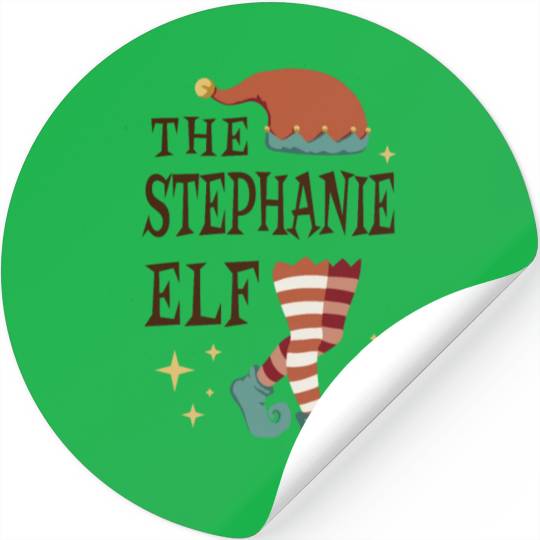 The Mary Elf - Christmas Pajama for Mary Stickers