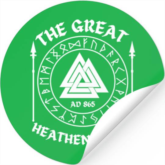 THE GREAT HEATHEN ARMY AD865-ENGLAND Stickers