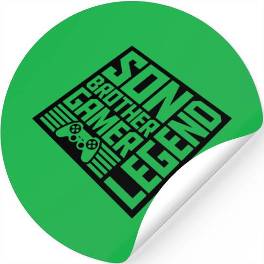 son brother gamer legend Stickers
