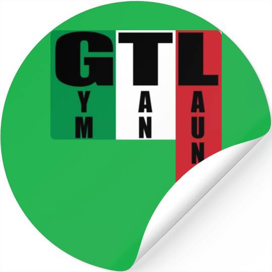 Gym Tan Laundry Stickers