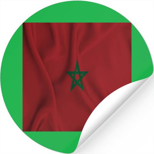 Keep Calm and Support Morocco Morocco Flag Stickers